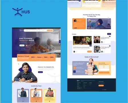 HUS website sample
