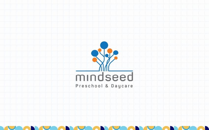 Mindseed white logo